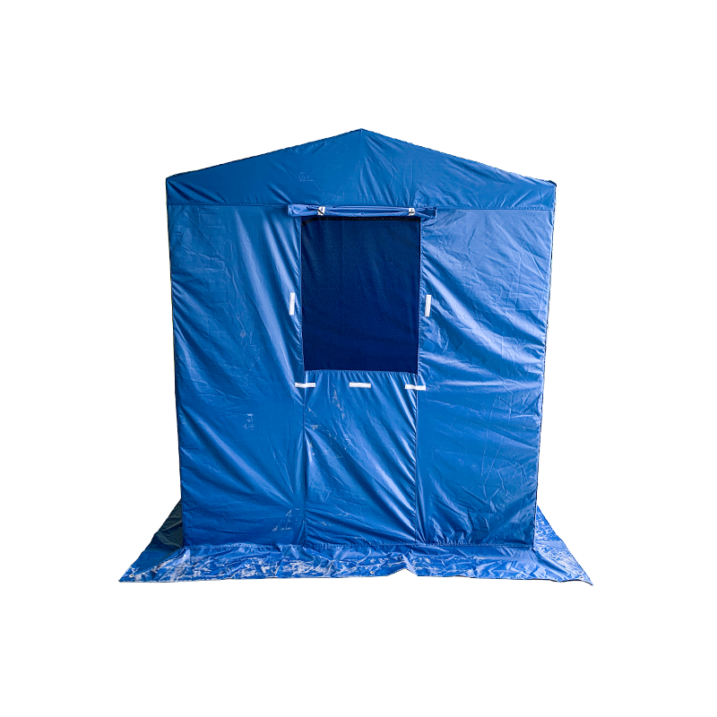 Siri Struktur Pro Tenda Lipat 50mm Aluminium + 4 Sisi Double PVC 520g/m² tarp untuk keperluan profesional atau penggunaan setiap hari biru