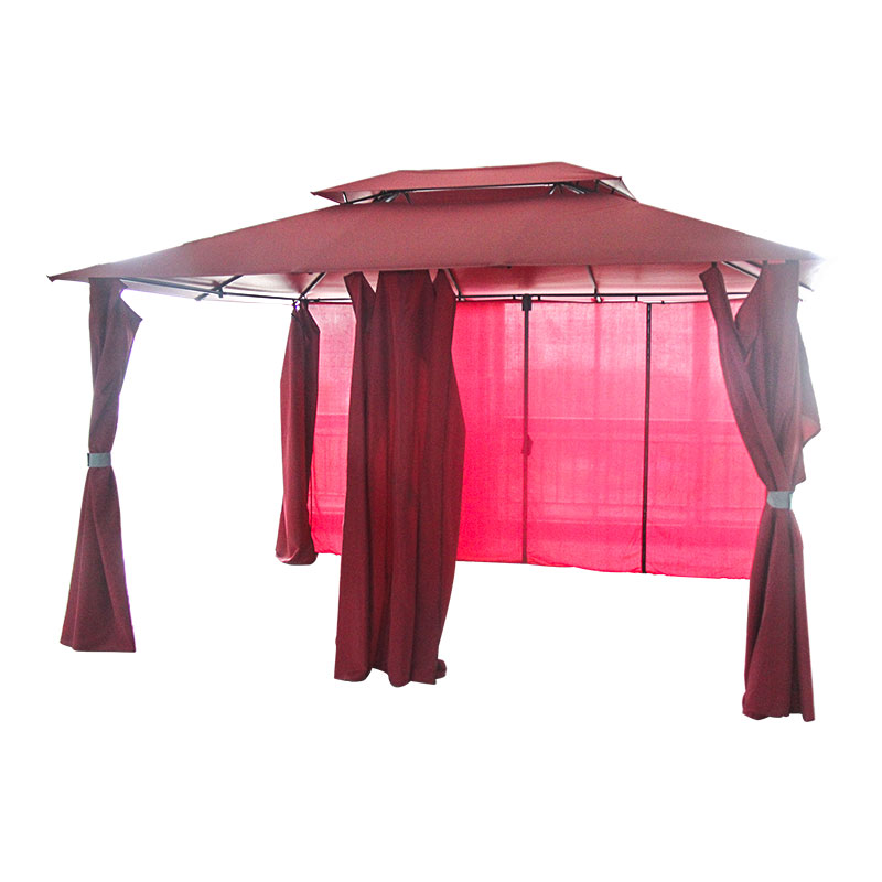 Gazebo Tenda Luar Pop Up Gazebo Canopy Shelter dengan Nyamuk Nyamuk