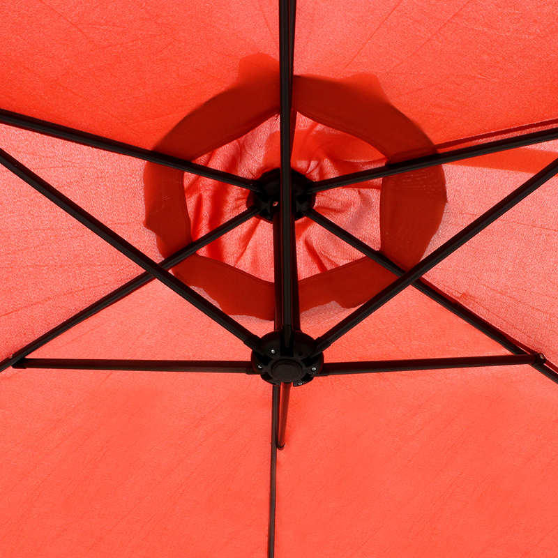 Hanging Umbrella Patio Sun Shade Offset Pasar Luaran dengan Pangkalan Salib